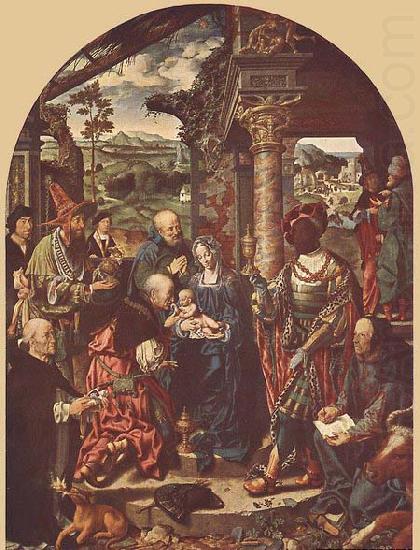 Adoration of the Magi, CLEVE, Joos van